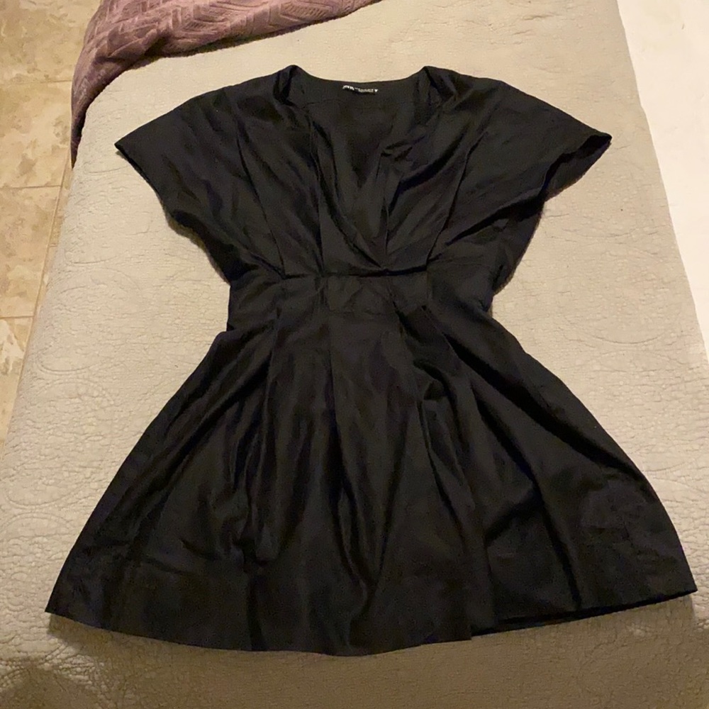 Zara black dress